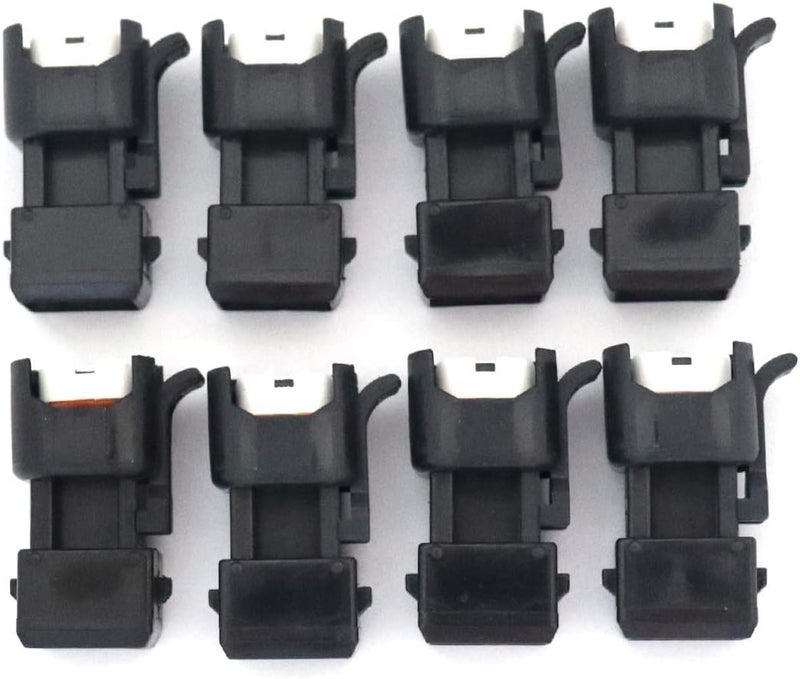 FainWan 8pcs Fuel Injector Adapter Connector Kit Replacement Compatible with EV1 to USCAR EV6 & EV14 Che-vy LS1 LS2 LS3 - Image 2